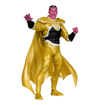 DC McFarlane Multiverse SINESTRO (PARALLAX) GOLD LABEL 7" ACTION FIGURE