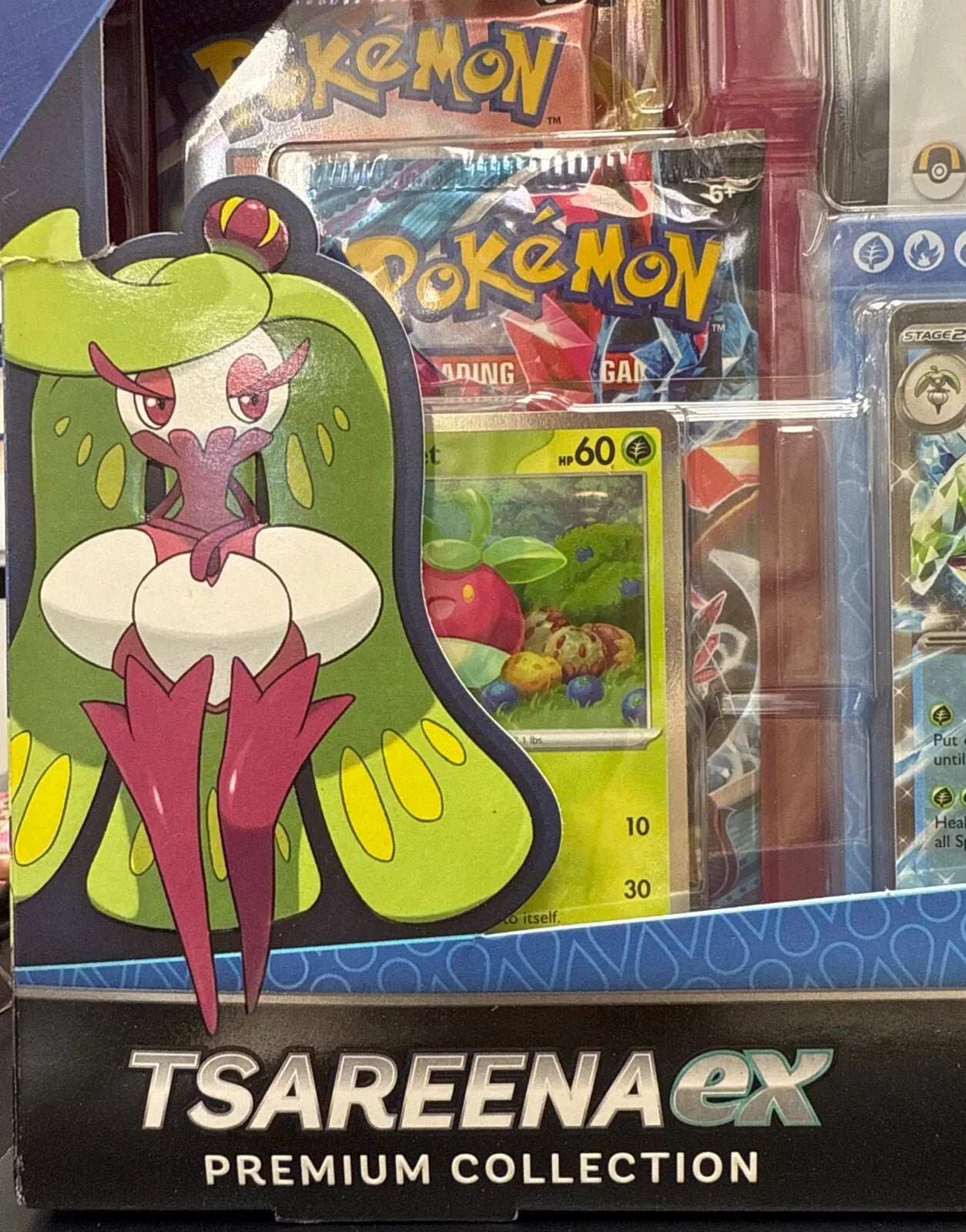 Scarlet & Violet Tsareena ex Premium Collection Box **New Factory Sealed**