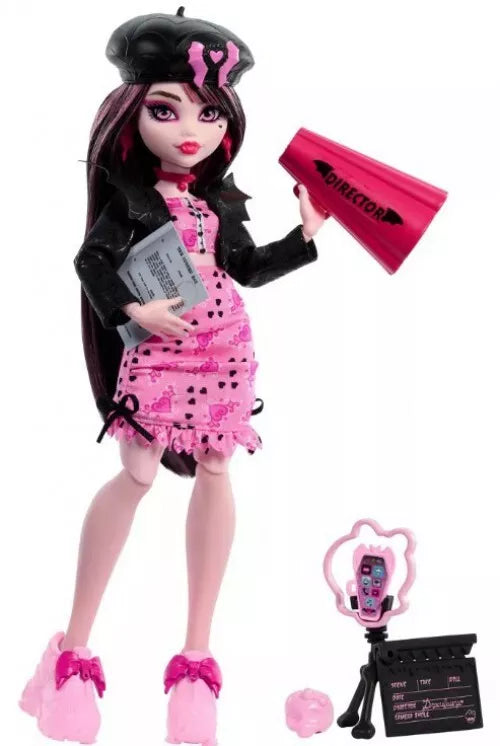 Monster High 12.5" Fearbook Draculaura Fashion Doll Toy New With Box