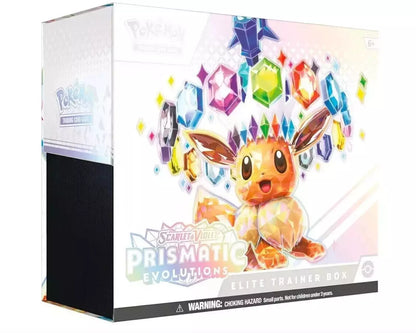 Pokemon Prismatic Evolutions Elite Trainer Box ETB New Sealed