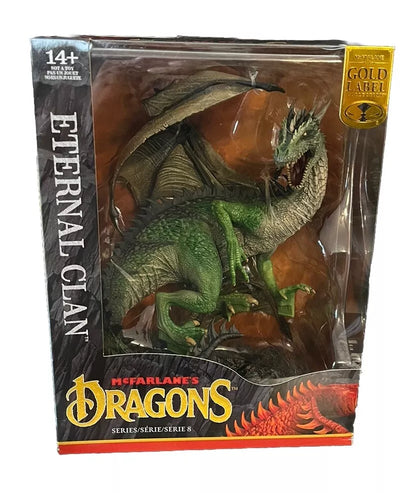 McFarlane Toys McFarlane's Dragons Series 8 Eternal Clan Gold Label BRAND NEW
