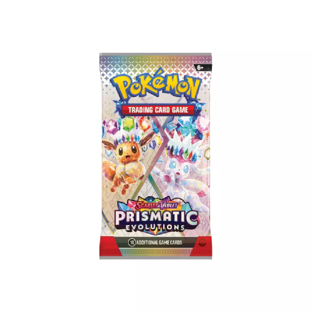 Prismatic Evolutions Booster Pack Single X1 New Sealed In Hand