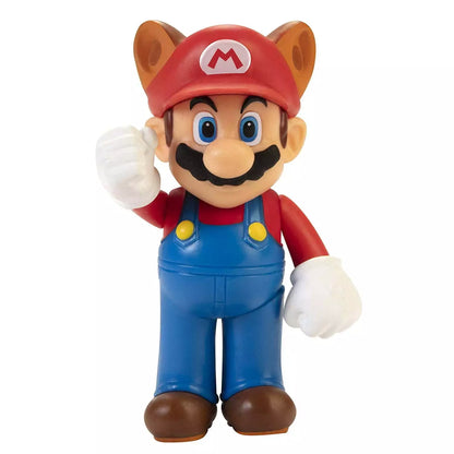 NEW Jakks 40117 World of Nintendo Super Mario 2.5" RACCOON MARIO Mini-Figure