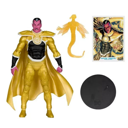 DC McFarlane Multiverse SINESTRO (PARALLAX) GOLD LABEL 7" ACTION FIGURE