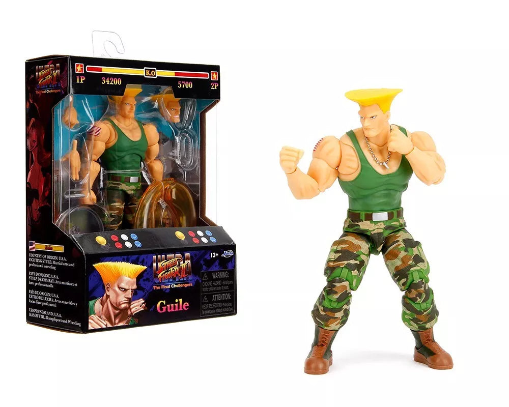 Ultra Street Fighter II Guile 6-Inch Scale Action Figure