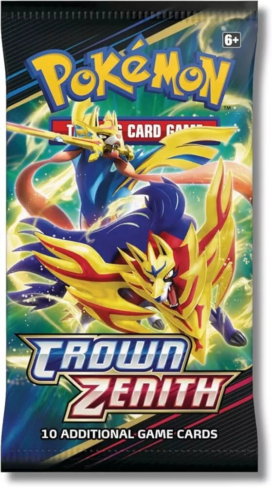 Pokemon Trading Card Game Crown Zenith Booster Packs New Sealed