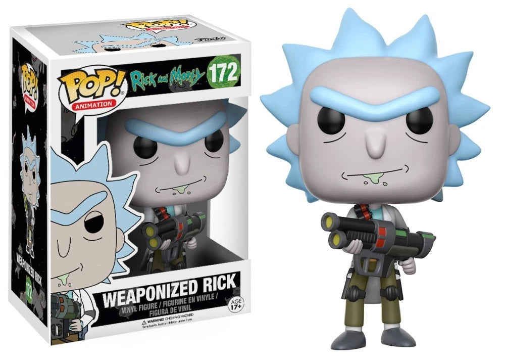 Rick and Morty Weaponized Rick Funko Pop! Vinyl Figure #172