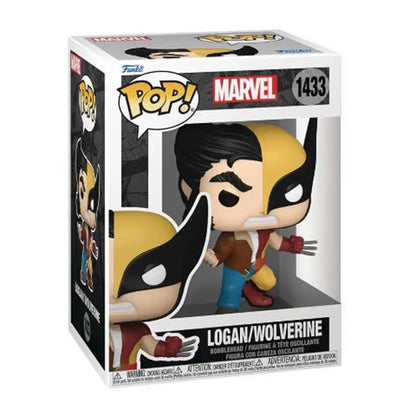 Funko Marvel POP Split Logan Wolverine Vinyl Figure NEW 1433