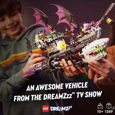 LEGO Dreamzzz: Nightmare Shark Ship (71469) New Sealed 1389 Pcs