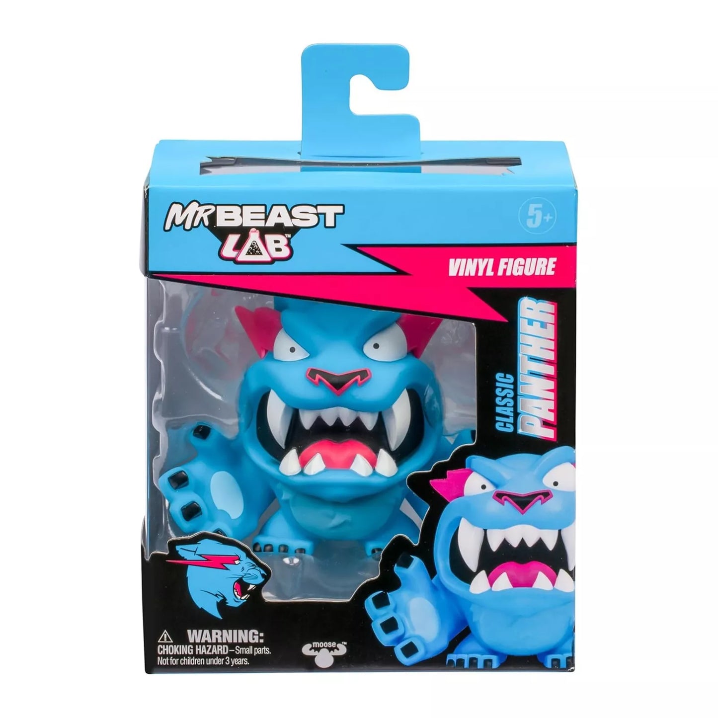 MrBeast Lab Classic Panther 3.5" Collectible Vinyl Figure Premium Display Box