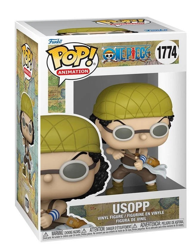 Funko Pop One Piece Usopp 1774 Vinyl Figure with protector
