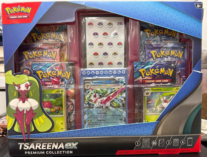 Scarlet & Violet Tsareena ex Premium Collection Box **New Factory Sealed**