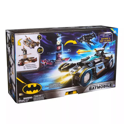 DC Comics Batman Ultimate Transforming Batmobile Playset with Projectiles