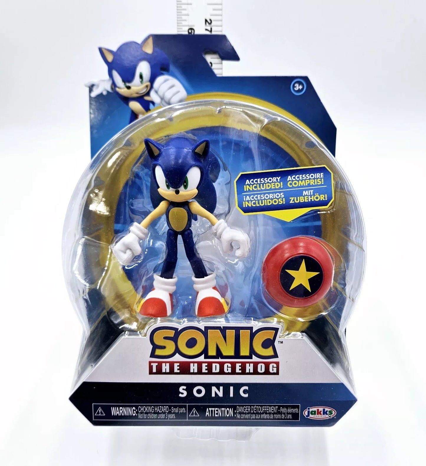 Sonic the Hedgehog 4" Mini Figure Collection w/Star Spring - Jakks Pacific Toys