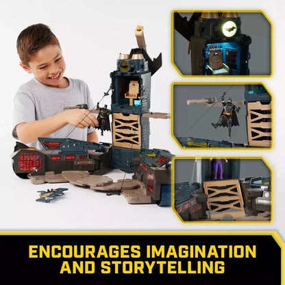 DC Comics Batman Ultimate Transforming Batmobile Playset with Projectiles