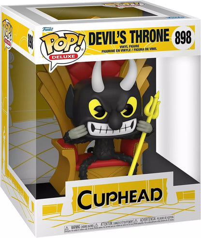 Funko Pop Cuphead S3 Devils Throne in Chair Deluxe 6" Vinyl Figure 898