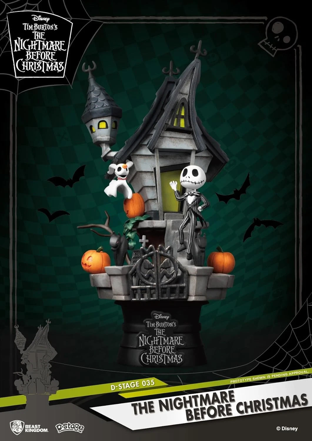 The Nightmare Before Christmas DS-035 D-Stage 6-Inch Statue