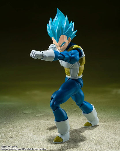 God Super Saiyan Vegeta Unwavering Pride Dragon Ball S.H.Figuarts Action Figure