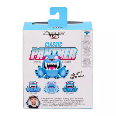 MrBeast Lab Classic Panther 3.5" Collectible Vinyl Figure Premium Display Box