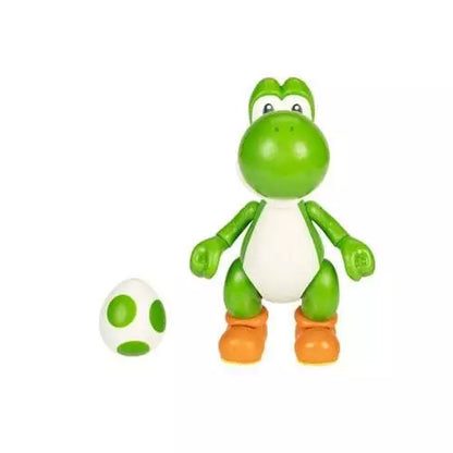 NEW Jakks Pacific GREEN YOSHI w/EGG Nintendo Super Mario 4in Action Figure Toy