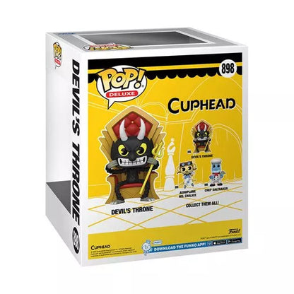 Funko Pop Cuphead S3 Devils Throne in Chair Deluxe 6" Vinyl Figure 898