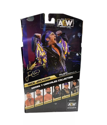 AEW All Elite Wrestling Unrivaled Series 7 Action Figures Nick Jackson