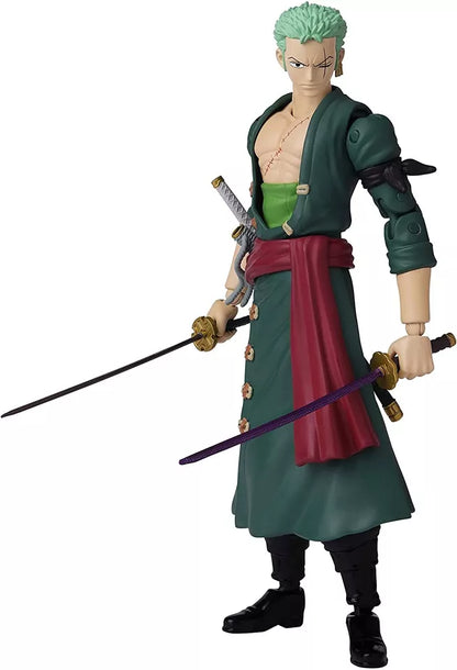 Bandai Anime Heroes One Piece Roronoa Zoro Action Figure - New in Box